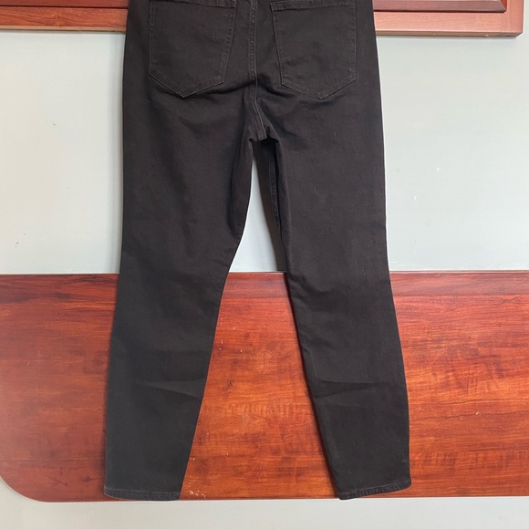 GAP high-rise Super Skinny Black denim. Women size 10/30 short. NWT - Picture 10 of 12